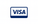 visa icon with white background universal to display at bottom of the page